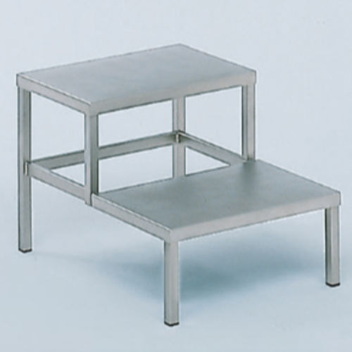 Stufentritt mit 2 Stufen - 251.1020.0 - SCHMITZ medical GmbH - Edelstahl / chirurgisch / rutschfest