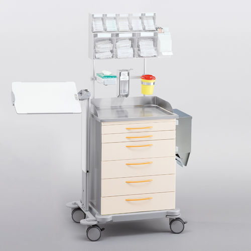Medizinischer Wagen - 260.0023.0 - SCHMITZ medical GmbH - für Kliniken / für Intensivpflege / Mehrzweck