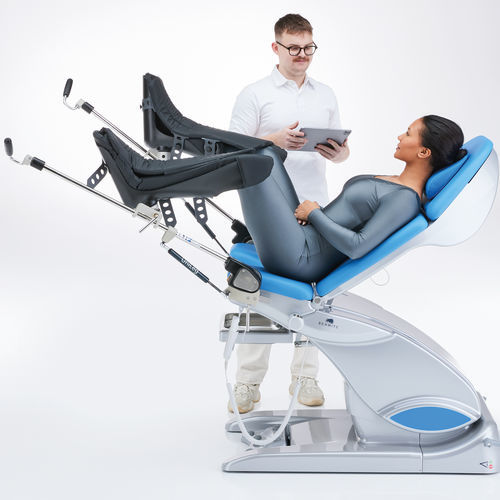 Beinhalter für OP-Tisch - UniLeg - SCHMITZ medical GmbH - Positionierung / für Gynäkologie / Proktologie
