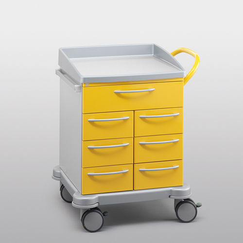 Medizinischer Wagen - 260.0330.0 - SCHMITZ medical GmbH - für Kliniken / für Anästhesie / Mehrzweck