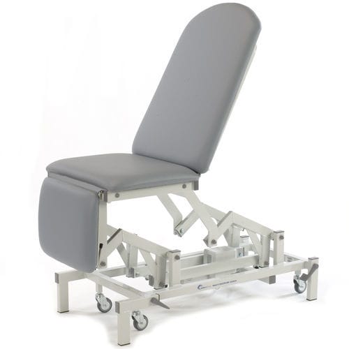 Allgemeine Untersuchungsliege - SM9566-BL - SEERS Medical - elektrisch / mit verstellbarer Rückenlehne / höhenverstellbar