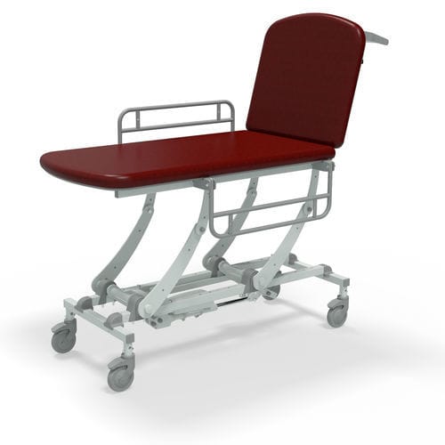 Allgemeine Untersuchungsliege - NV2460-CLS-1WH-DG - SEERS Medical - elektrisch / mit verstellbarer Rückenlehne / höhenverstellbar
