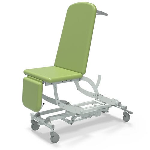 Allgemeine Untersuchungsliege - NV9576-CLS-2WH-BU - SEERS Medical - für Ultraschalluntersuchungen / elektrisch / mit verstellbarer Rückenlehne