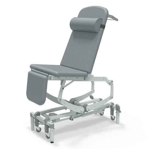 Allgemeine Untersuchungsliege - NV9496-PRM-DSP-PE - SEERS Medical - für Ultraschalluntersuchungen / elektrisch / mit verstellbarer Rückenlehne
