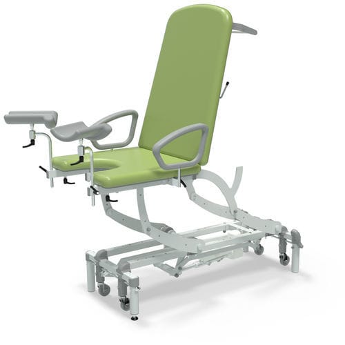 Gynäkologie-Untersuchungsliege - NV8563-CLS-1WH-DB - SEERS Medical - elektrisch / mit verstellbarer Rückenlehne / höhenverstellbar