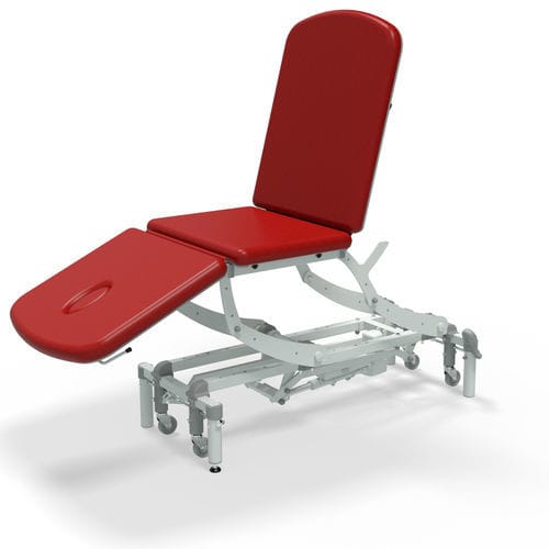 Untersuchungsliege für Physiotherapie - CLINNOVA - SEERS Medical - elektrisch / höhenverstellbar / mit verstellbarer Rückenlehne