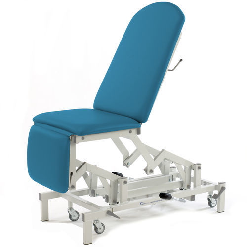 Allgemeine Untersuchungsliege - SM9556 - SEERS Medical - hydraulisch / mit verstellbarer Rückenlehne / höhenverstellbar