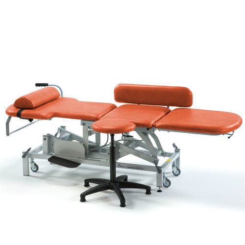 Untersuchungsliege für Echokardiographie - SM3590 - SEERS Medical - elektrisch / mit verstellbarer Rückenlehne / höhenverstellbar