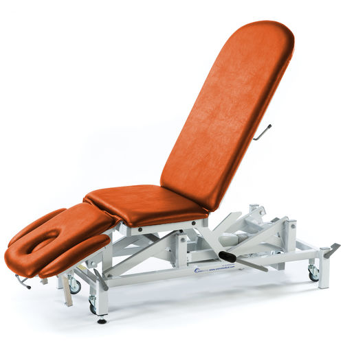 Behandlungstisch für Physiotherapie - ST3559-CA - SEERS Medical - hydraulisch / höhenverstellbar / auf Rollen