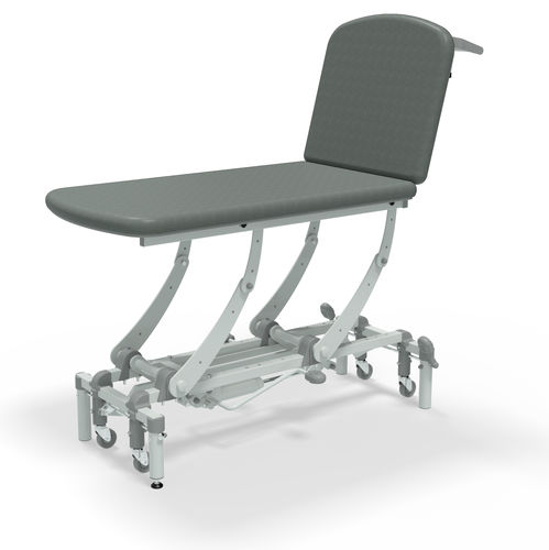 Hydraulische Untersuchungsliege - NV2550-CLS - SEERS Medical - höhenverstellbar / mit verstellbarer Rückenlehne / auf Rollen