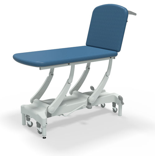 Hydraulische Untersuchungsliege - NV2550-PRM-SB - SEERS Medical - höhenverstellbar / mit verstellbarer Rückenlehne / zweiteilig