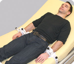 Krankenhausbett-Befestigungsriemen - 4214/r  - SEGUFIX-Bandagen Das Humane System - Handgelenk
