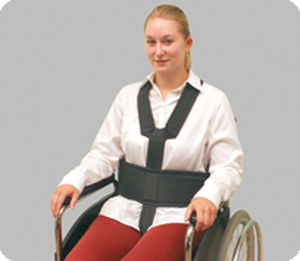 Befestigungsriemen für Rollstühle - 6240  - SEGUFIX-Bandagen Das Humane System - Bauch / Becken