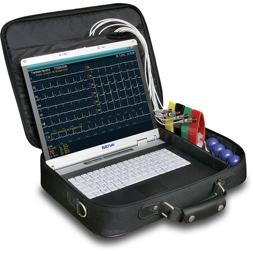 Ruhe-Elektrokardiograph - SEIVA Praktik  - Seiva - 12 Kanäle / für PC / mit Drucker