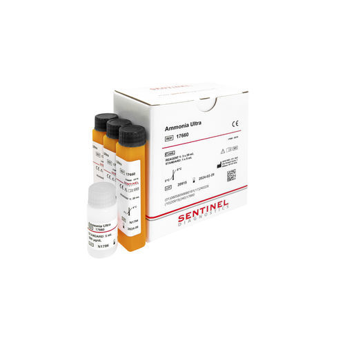 Ammoniak-Reagenzkit - 17660 - SENTINEL DIAGNOSTICS - Plasma / klinische Chemie / Diagnose