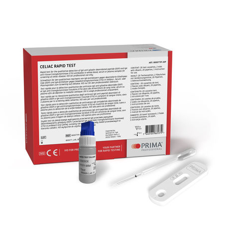 Zöliakie-Schnelltest - 800077IP-20P - SENTINEL DIAGNOSTICS - IgG / IgA / Blut