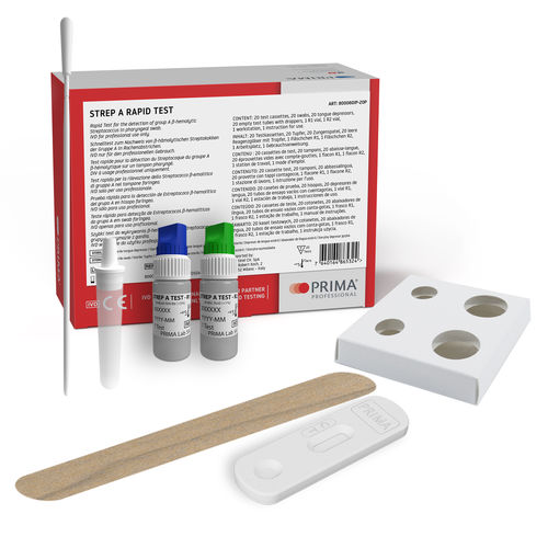 A-Streptokokken-Schnelltest - 800060IP-20P - SENTINEL DIAGNOSTICS - Grippe / Antigene / Rachenraum