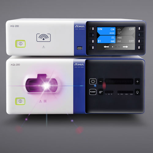 Videoprozessor für Endoskopie - AQ-200 - AOHUA Endoscopy - mit drahtloser Verbindung / Full-HD-Bildgebung