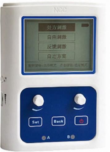 Elektromyograph / 2 Kanäle - NCC Medical - für Beckenboden-Rehabilitation / Physiotherapie / tragbar