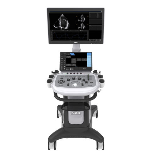 Plattformmontiertes Ultraschallgerät - Apogee 5300 Pro - SIUI - für Multifunktions-Ultraschall / für bildgebende Ultraschalldiagnostik im Bauch- und Beckenbereich / für Kardiologie