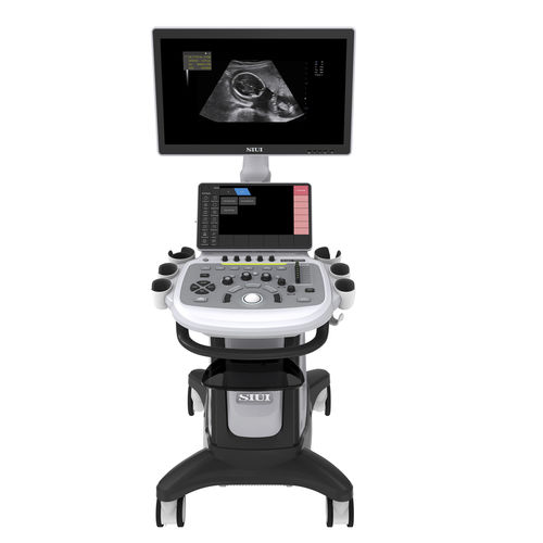 Plattformmontiertes Ultraschallgerät - Apogee 5300 Elite - SIUI - für Multifunktions-Ultraschall / für Ultraschalldiagnostik in Gynäkologie und Geburtshilfe / für bildgebende Ultraschalldiagnostik im Bauch- und Beckenbereich