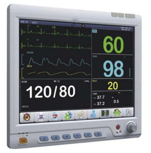 Kompakter Multiparameter-Monitor - 900E - Nanjing Chenwei Medical Equipment Co.,Ltd - EKG / RESP / etCO2