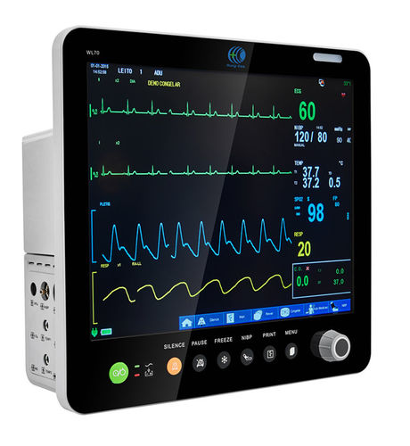 Kompakter Multiparameter-Monitor - Beta 15 - Nanjing Chenwei Medical Equipment Co.,Ltd - EKG / RESP / TEMP