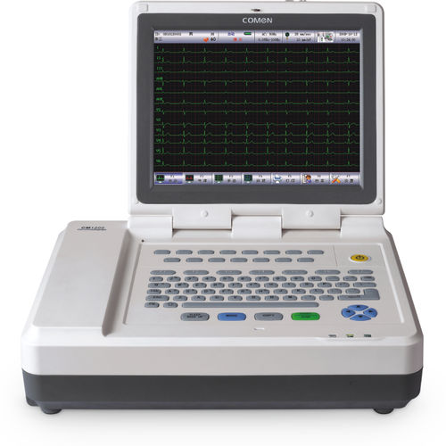Elektrokardiograph / 12 Kanäle - CM1200 - Comen - Ruhe / digital / mit Drucker