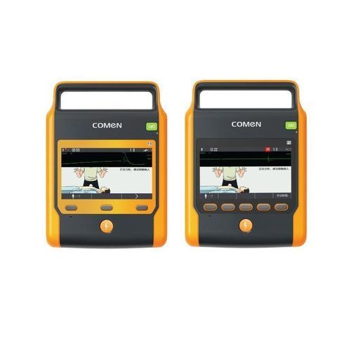 Automatischer externer Defibrillator - F3 - Comen - für öffentliche Bereiche / für Notfallwagen / mit EKG-Anzeige