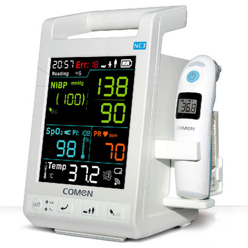 Tragbarer Vitalzeichenmonitor - NC3 - Comen - SpO2 / TEMP / Blutdruckmessung