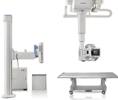 Digitales Röntgensystem - Apollo Pro - Landwind Medical - für multifunktionale Röntgenaufnahmen / mit bodenstehendem Bucky / mit Schwenkarm-Säulen