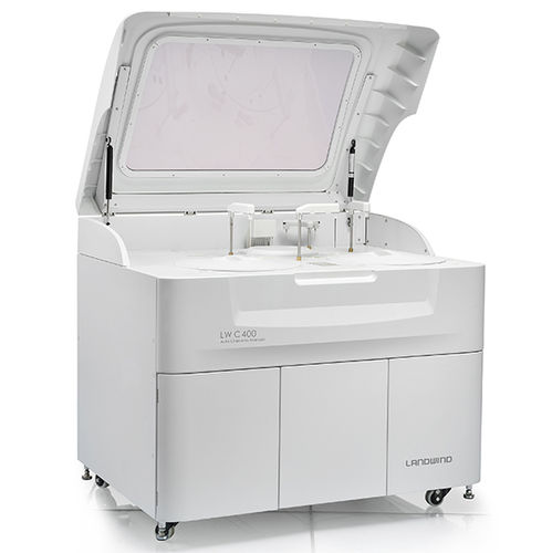Automatisiertes biochemisches Analysegerät - LW C400 - Landwind Medical - bodenstehend / Direktzugriff