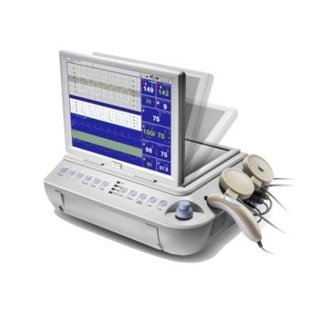 FHR-Fetalmonitor - MCF-21B - Unicare - Zwillings-FHR / SpO2 / MECG