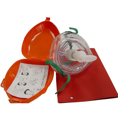 Mund-zu-Mund-Wiederbelebungsmaske - SW71408 - Shining World Health Care - für CPR / transparent