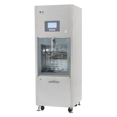 Reinigungs- und Desinfektionsgerät / für Flaschen - BWS M-Q - Shinva Medical Instrument - mit Rollen / automatisch / mit Frontöffnung