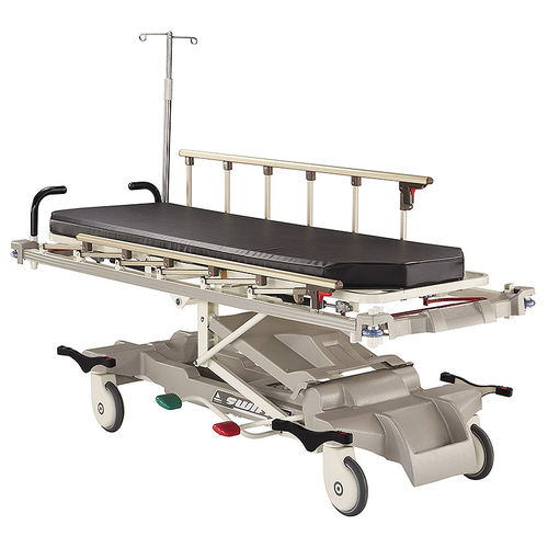 Notfall-Fahrtrage - BT-500 - Sigma-Care Development  - hydraulisch / höhenverstellbarer / mit verstellbarer Rückenlehne