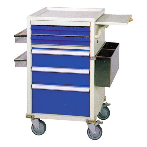Medizinischer Wagen - CE-018 - Sigma-Care Development  - Mehrzweck / Pflege / mit Schublade