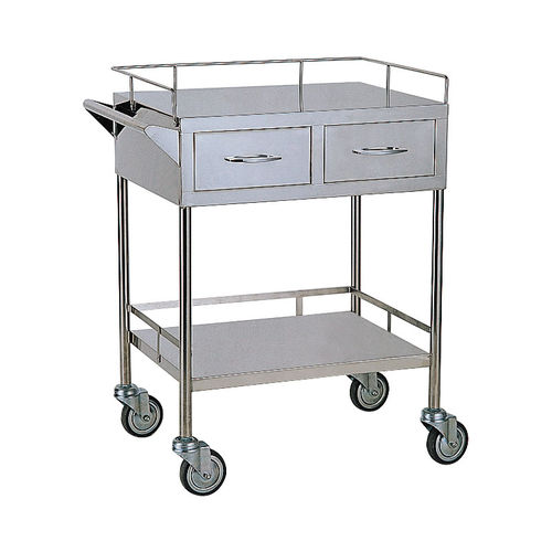 Medizinischer Wagen - SE-013 - Sigma-Care Development  - für medizinische Geräte / Pflege / Edelstahl