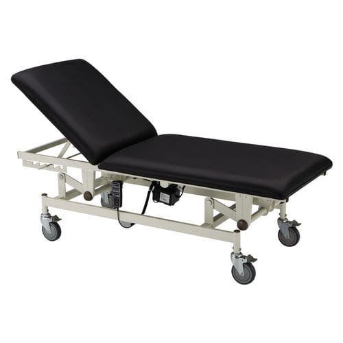 Elektrische Untersuchungsliege - ET-103 - Sigma-Care Development  - auf Rollen / mit verstellbarer Rückenlehne / zweiteilig