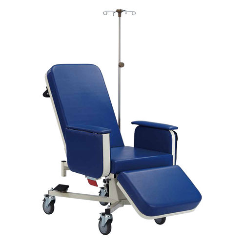 Manueller Hämodialysesessel - CA-008 - Sigma-Care Development  - dreiteilig / auf Rollen / mit Fußstütze