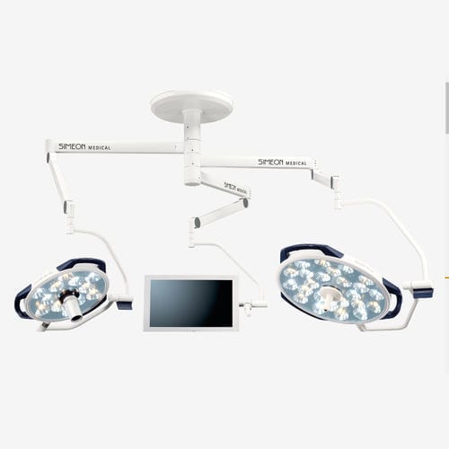 Deckenmontierte OP-Leuchte - Sim.LED 700 MC - SIMEON Medical - LED / mit 3 Armen / 96