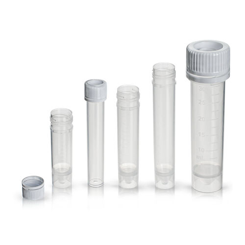 Labor-Reagenzglas - T552TP series - Simport Scientific - mit flachem Boden / Polypropylen / Transfer