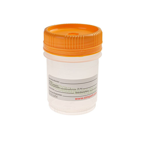 Probenbehälter für Transport - C566 SpecTainer™ - Simport Scientific - Urin / biologisch / Polypropylen