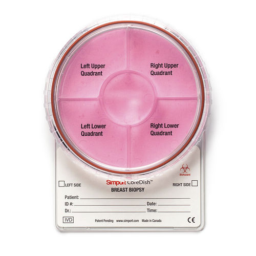 Brustbiopsie-Probenbehälter - M970 - M971 - CoreDish® - Simport Scientific - für Urologie / für Transport / Polystyrol