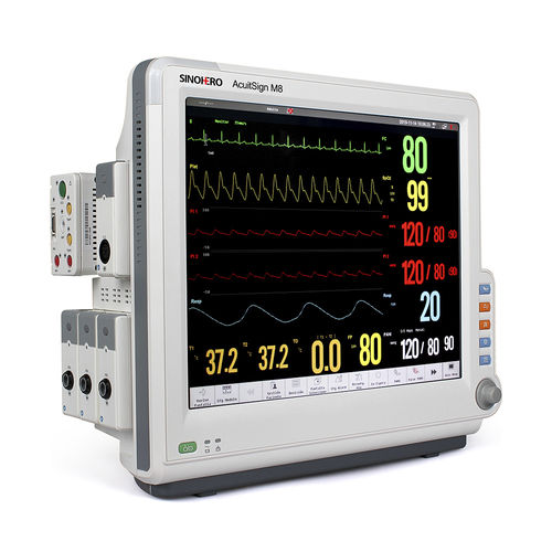 Tragbarer Multiparameter-Monitor - AcuitSign M8 - Sino-Hero - modular / EKG / RESP
