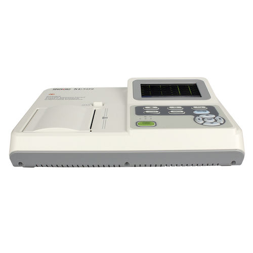 Ruhe-Elektrokardiograph - SE509 - Sino-Hero - 3 Kanäle / digital / mit Drucker
