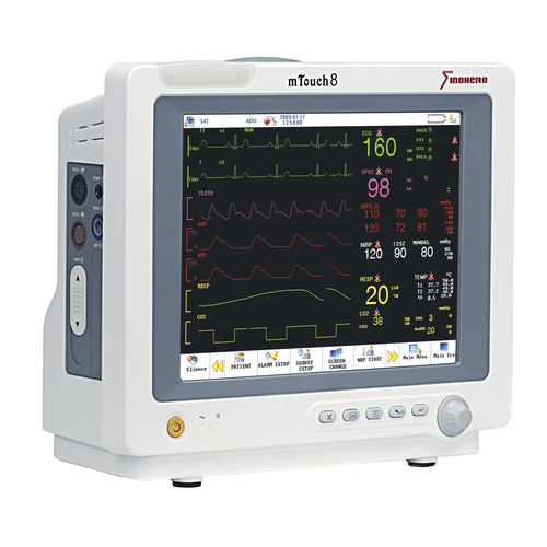 Kompakter Multiparameter-Monitor - mTouch 8 - Sino-Hero - tragbar / modular / EKG