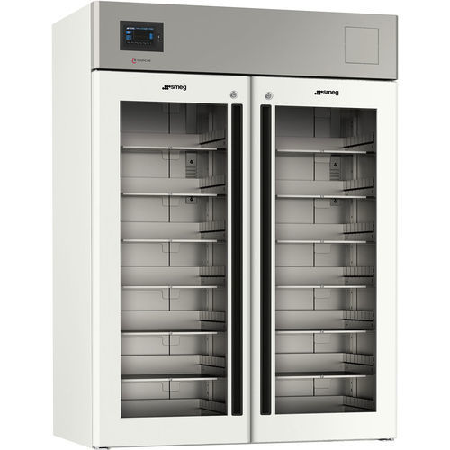 Kühlschrank für Blutbanken - FE140G2EVO - SMEG Instruments - Schrank / mit 2 Türen / mit Glastür