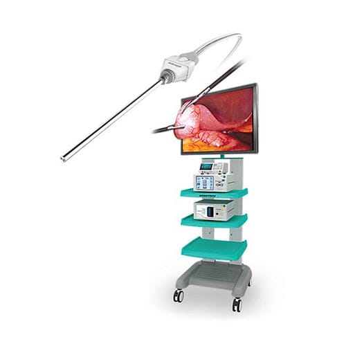 Laparoskopiewagen - Dr.Camscope - Sometech - Full-HD-Bildgebung / 3D-Bildgebung