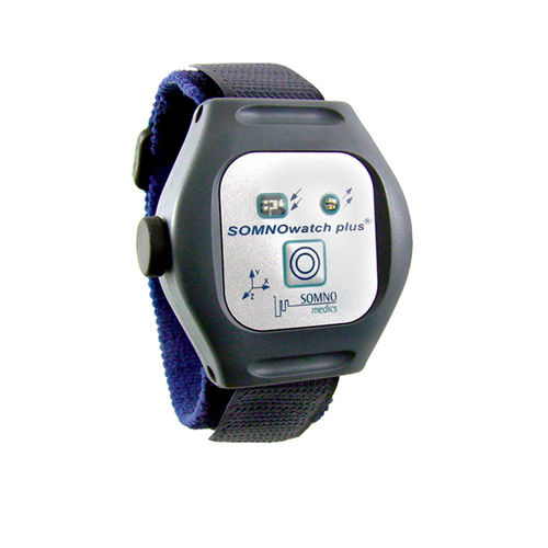 Am Körper tragbarer Aktigraph - SOMNOwatch™ plus - SOMNOmedics  - USB / Handgelenk / handgelenkgetragen